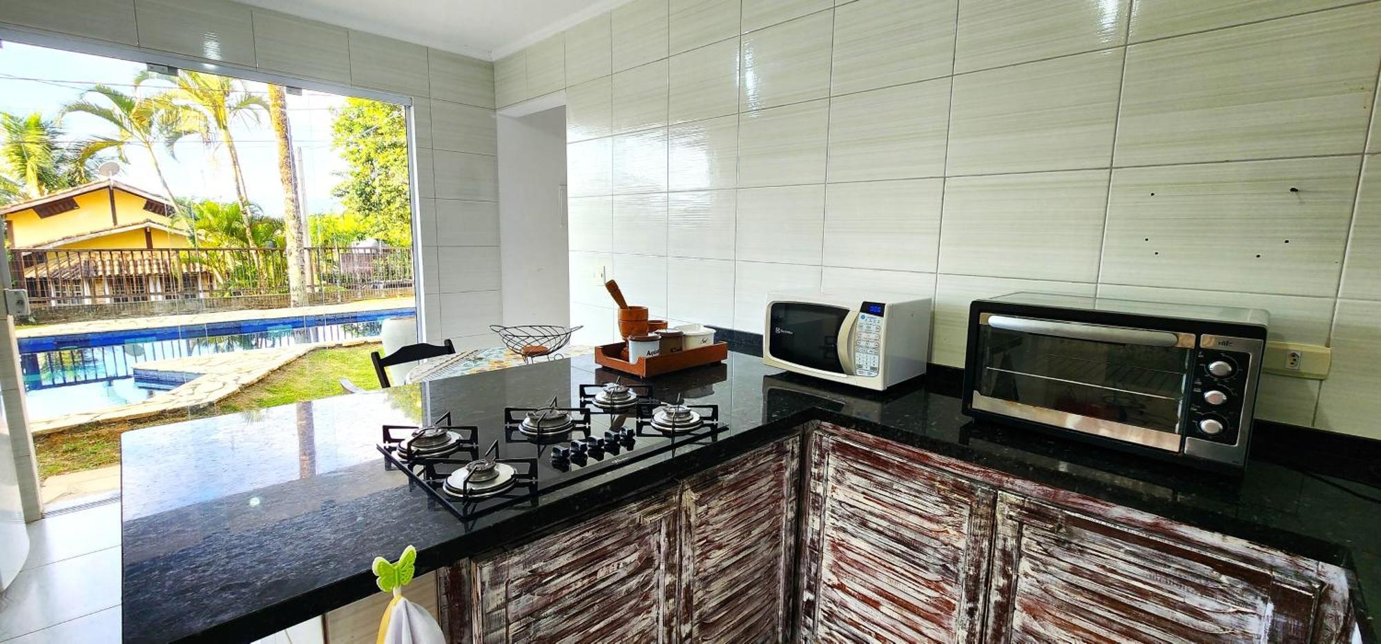 Bela Casa De 4 Suites Com Piscina E Vista - Curral Ilhabela Eksteriør billede