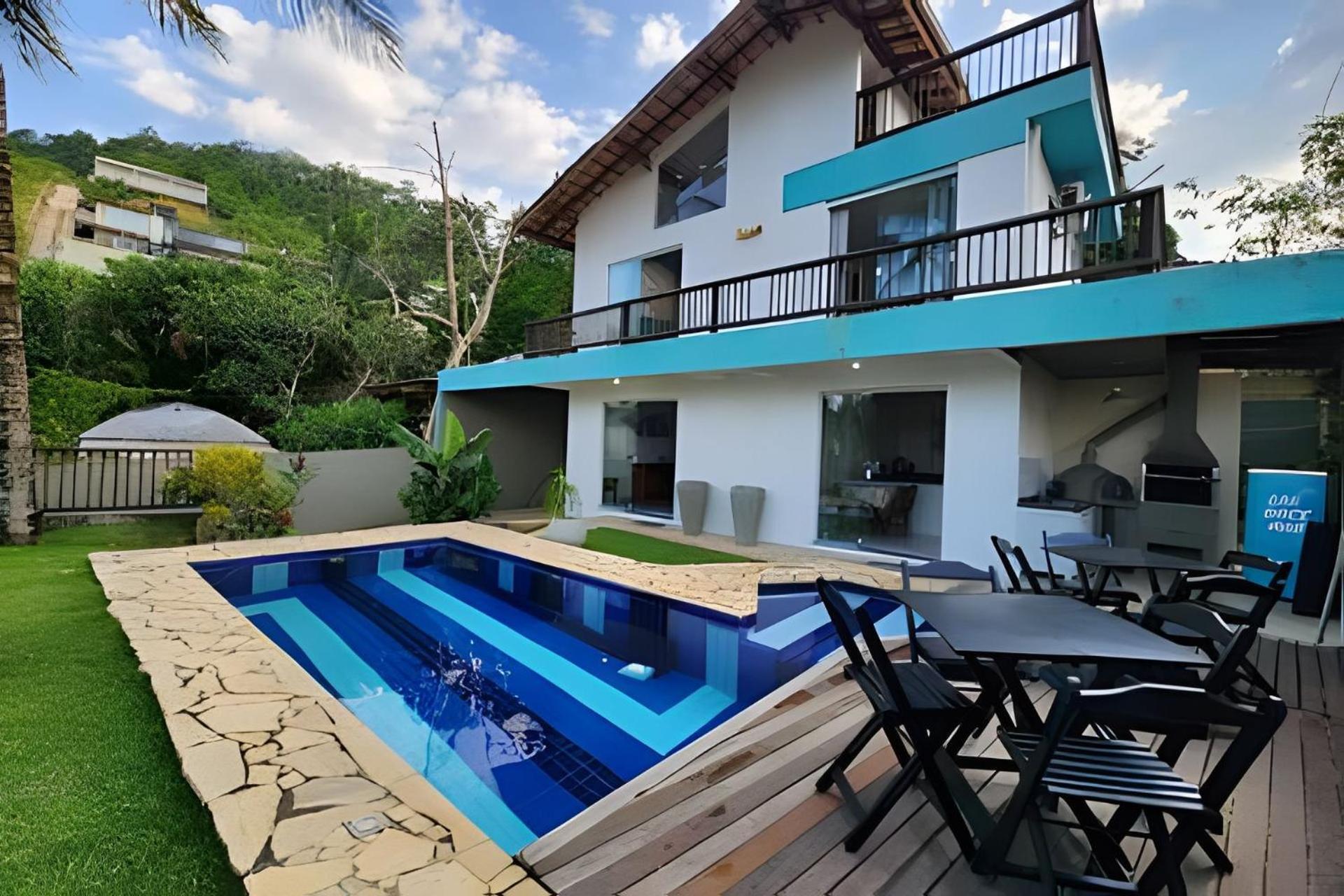 Bela Casa De 4 Suites Com Piscina E Vista - Curral Ilhabela Eksteriør billede