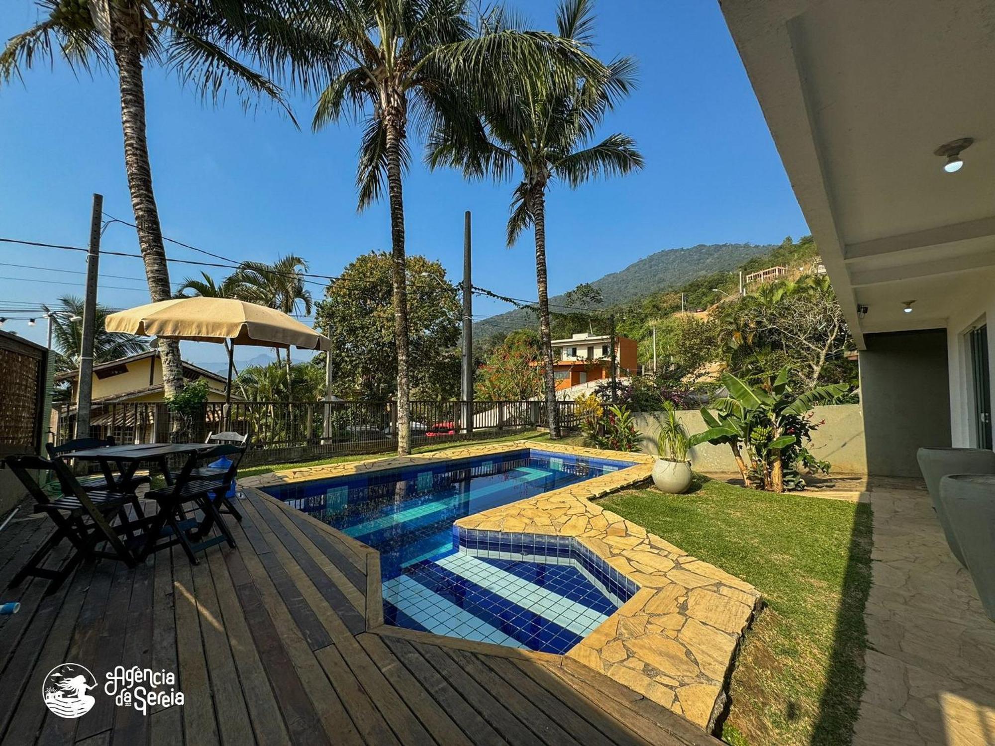 Bela Casa De 4 Suites Com Piscina E Vista - Curral Ilhabela Eksteriør billede