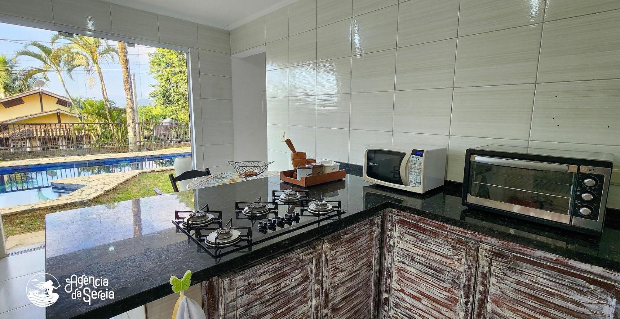 Bela Casa De 4 Suites Com Piscina E Vista - Curral Ilhabela Eksteriør billede