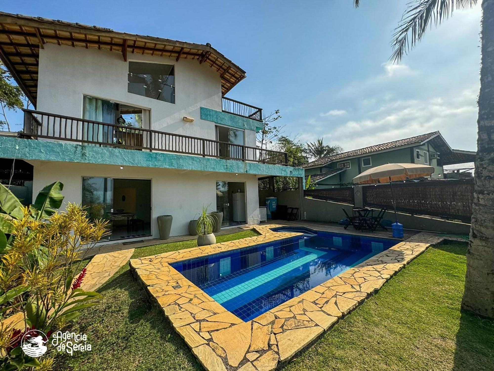 Bela Casa De 4 Suites Com Piscina E Vista - Curral Ilhabela Eksteriør billede