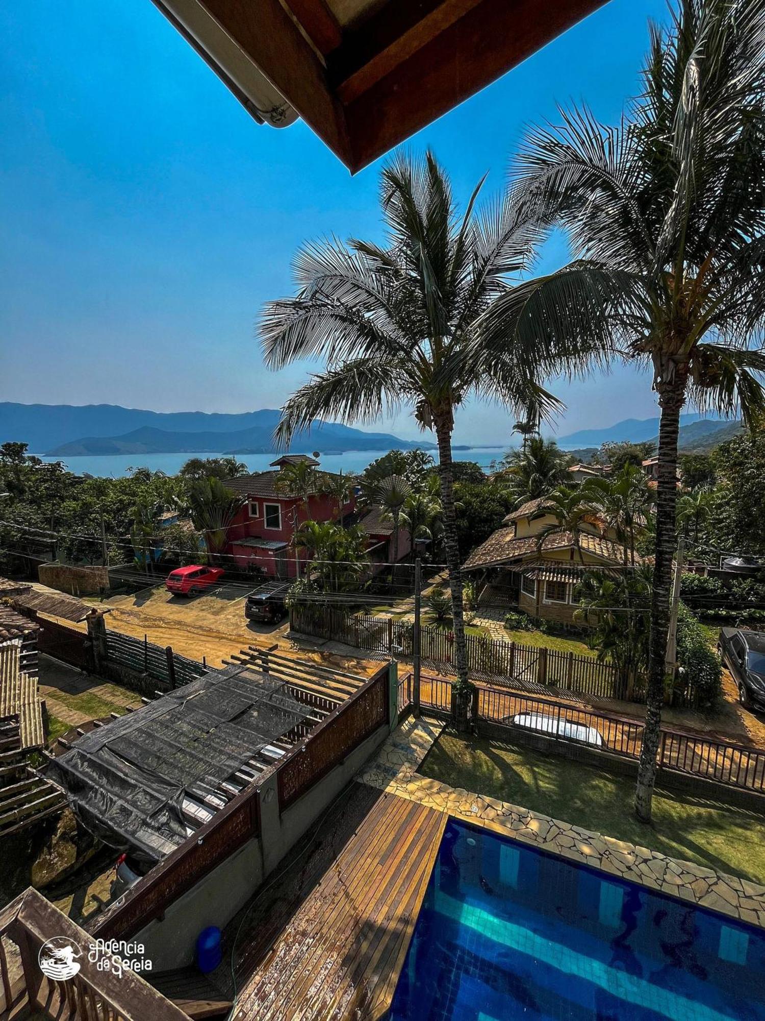 Bela Casa De 4 Suites Com Piscina E Vista - Curral Ilhabela Eksteriør billede
